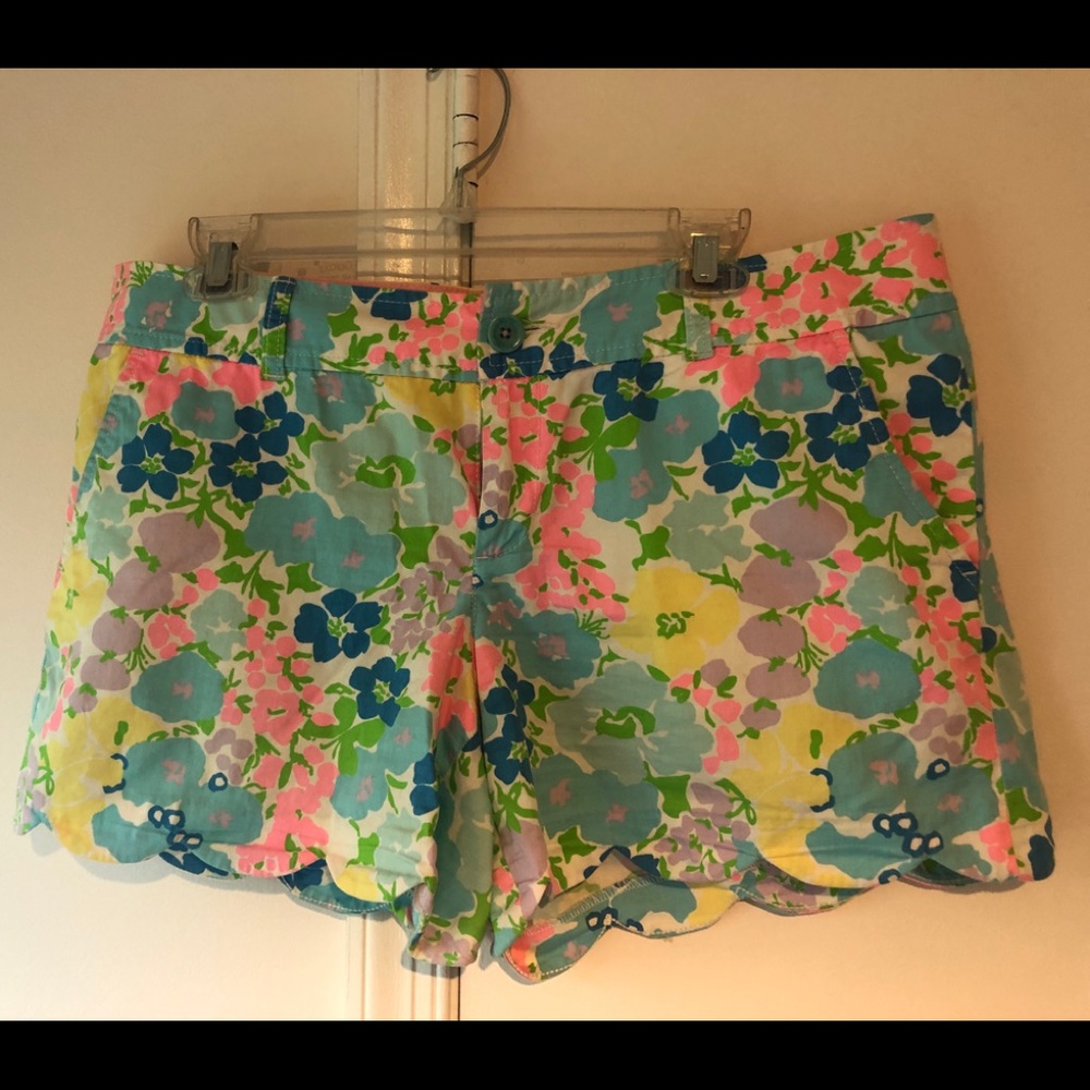 Lilly Pulitzer Ruffle Shorts